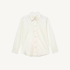 NEW DONNI. men's button down shirt in cream